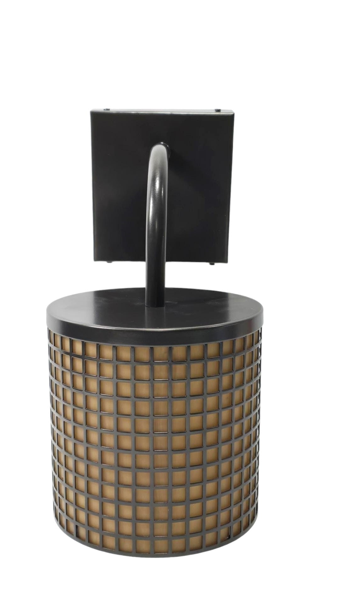 Sunset 1-Light 42W Outdoor Lantern Provincial Bronze & Sandlewood Glass Shade w/ Light Bulb T10071L