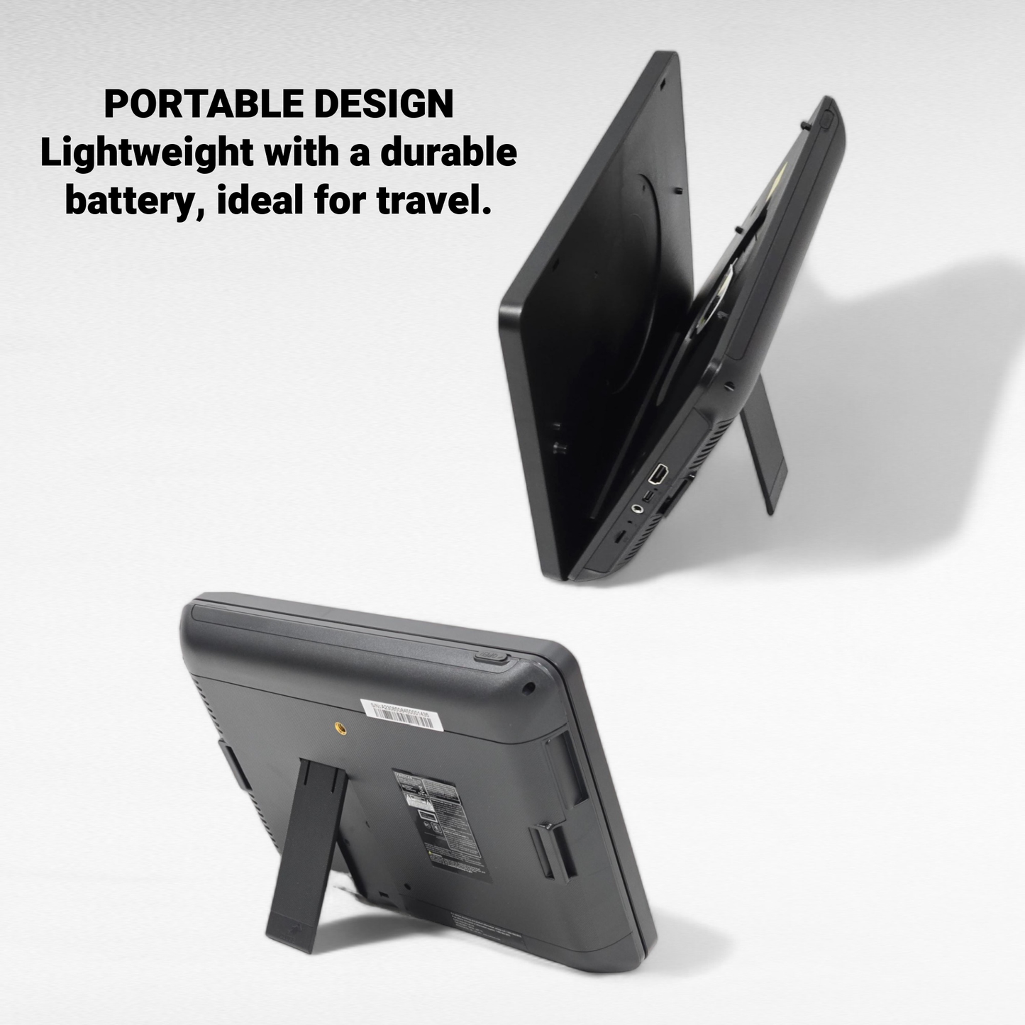 Proscan Elite 10.1" Quad Core Tablet/Portable DVD Combo 2GB/32GB with HDMI Port Storage Android 11 PELTDV1029