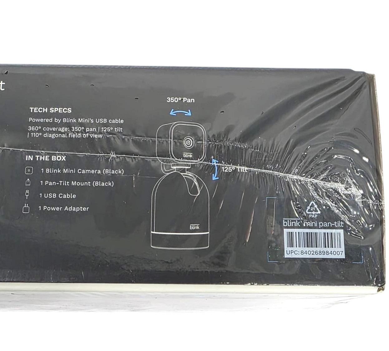 Blink 2pk Outdoor Cameras with Pan-Tilt Indoor Camera, Sync Module and Yard Sign