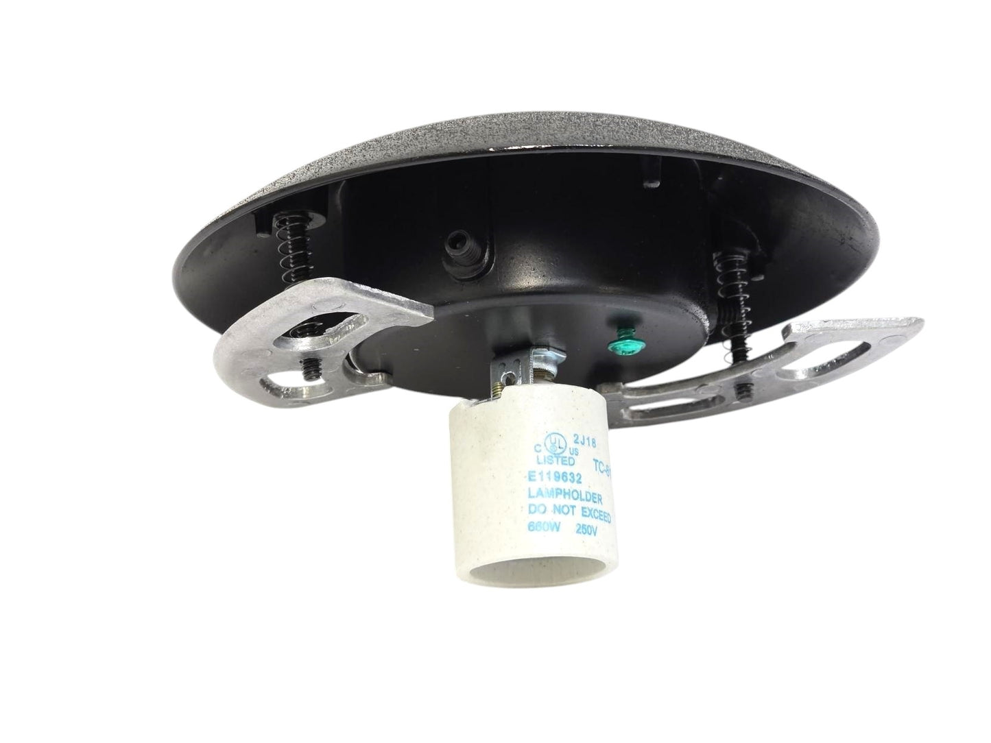 Luminance Aluminum Post Globe Holder Kit K480 HS626 E26 Screw Lamp Socket: TC-81