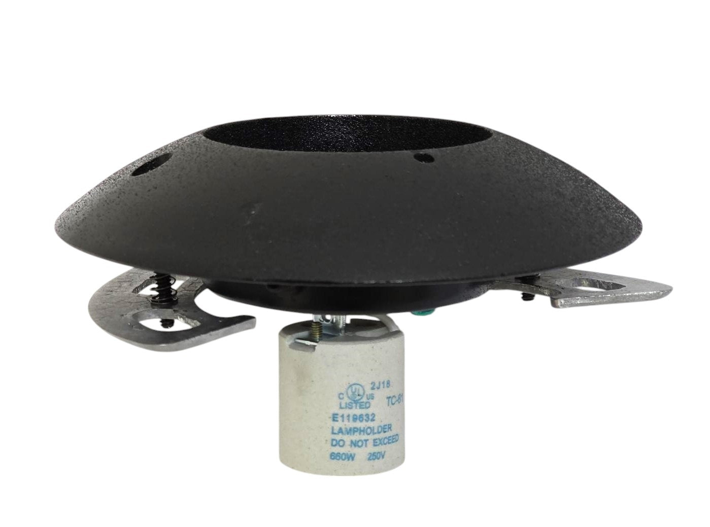 Luminance Aluminum Post Globe Holder Kit K480 HS626 E26 Screw Lamp Socket: TC-81