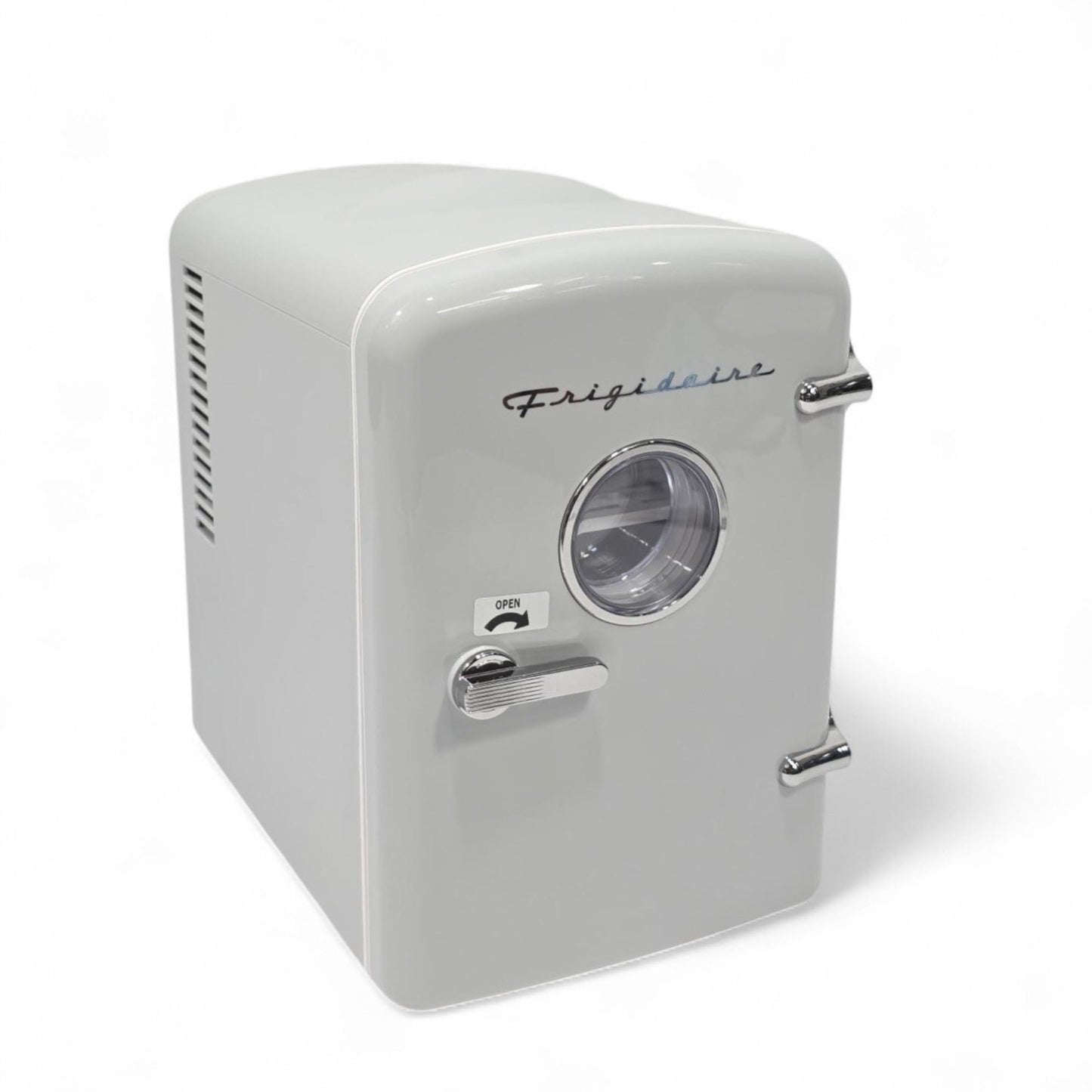 Frigidaire Retro 6 Can Mini Beverage/Skincare Cooler, Moonbeam, 4L EFMIS129-MOONBEAM