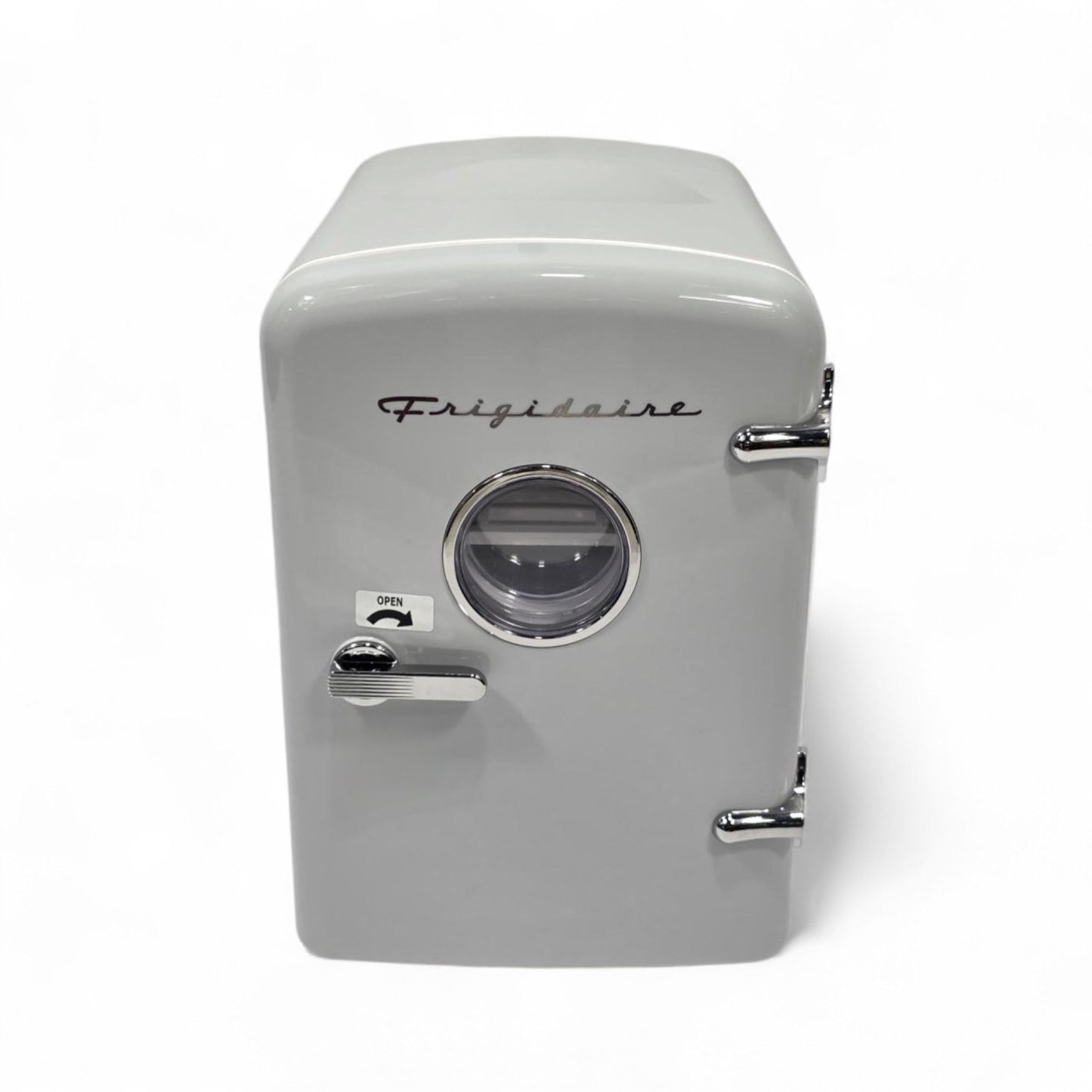 Frigidaire Retro 6 Can Mini Beverage/Skincare Cooler, Moonbeam, 4L EFMIS129-MOONBEAM