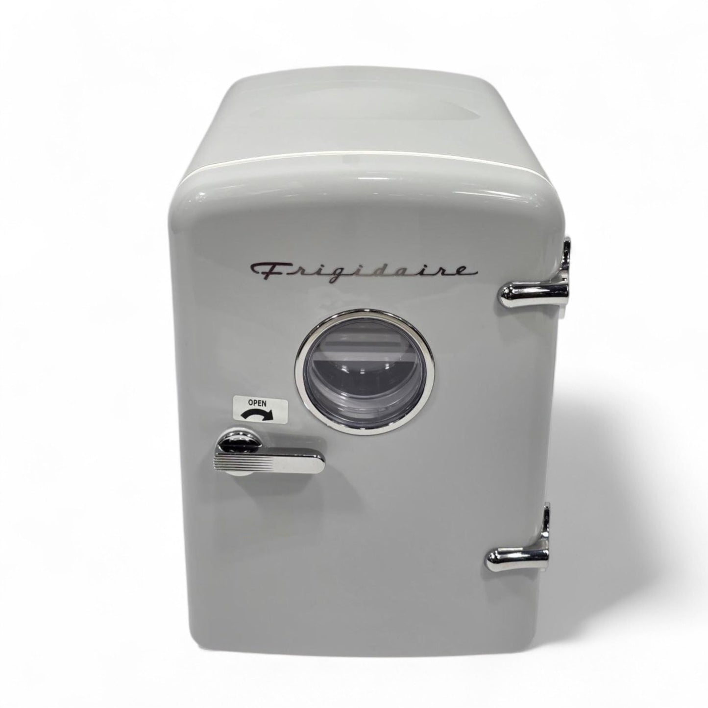 Frigidaire Retro 6 Can Mini Beverage/Skincare Cooler, Moonbeam, 4L EFMIS129-MOONBEAM