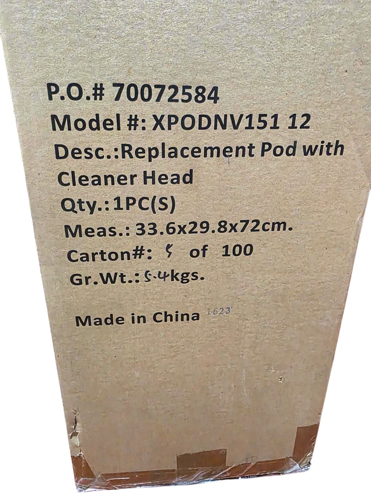 Shark Replacement POD with Cleaner Head - XPODNV151 12 - for: Navigator Swivel Pro Complete Upright Vacuums.