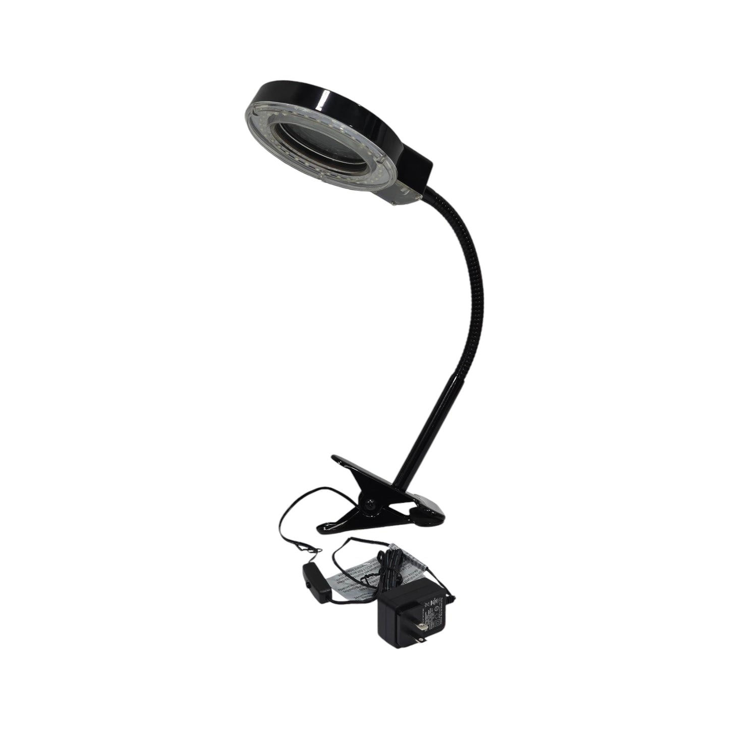 Tensor 10C-008 2X Magnification 3 Diopters 22" Reach Clamp Base Magnifying Lamp