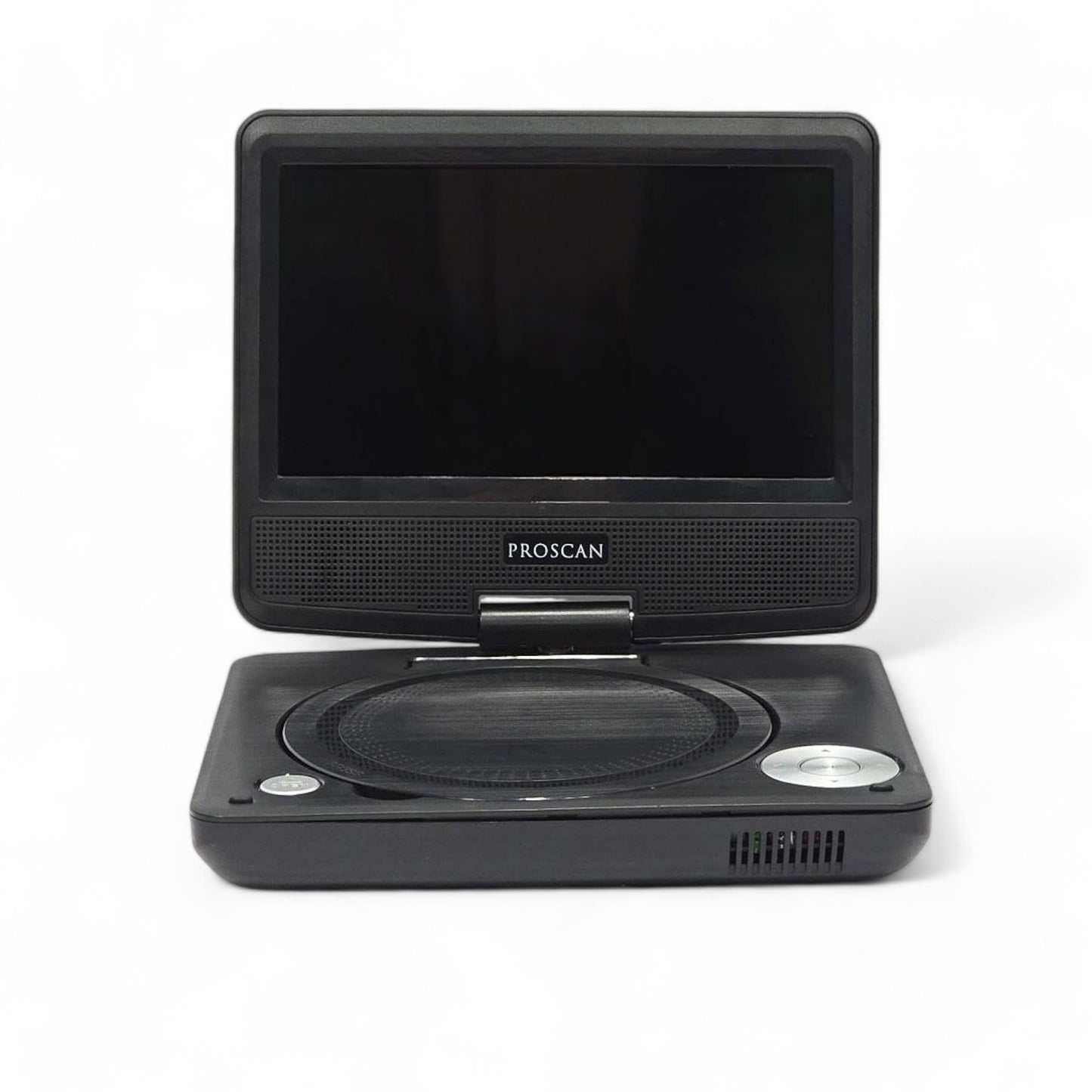 Proscan PDVD7040C-BLACK 7-Inch Portable Swivel Screen DVD Player - Black, Built-in USB, SD card slot, 3.5mm Jack, AV Out, 2.5 hour Rechargeable Battery