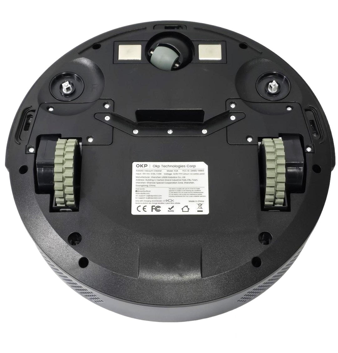 OKP K2A Robot Vacuum Cleaner, 2100pa Self-Charging Robotic Vacuum Work Alex & Google,100 minutes