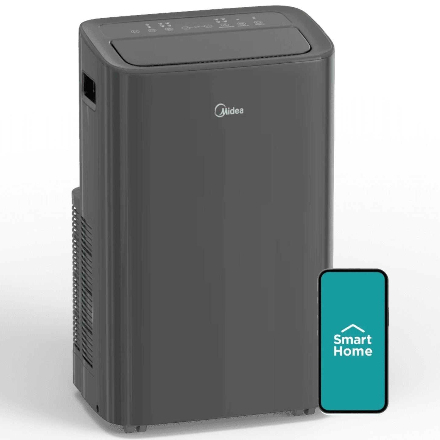 Midea 10,000 BTU Smart Portable Air Conditioner w/ Heat 450 sq ft MAP10HS1XWGR-T