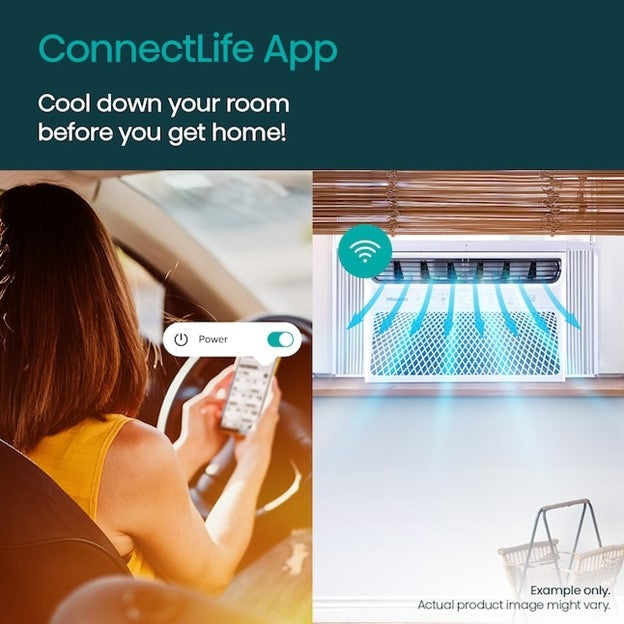Hisense 450-sq ft Window AC 115-Volt; 10,000-BTU Wi-Fi enabled AW1022CW1W