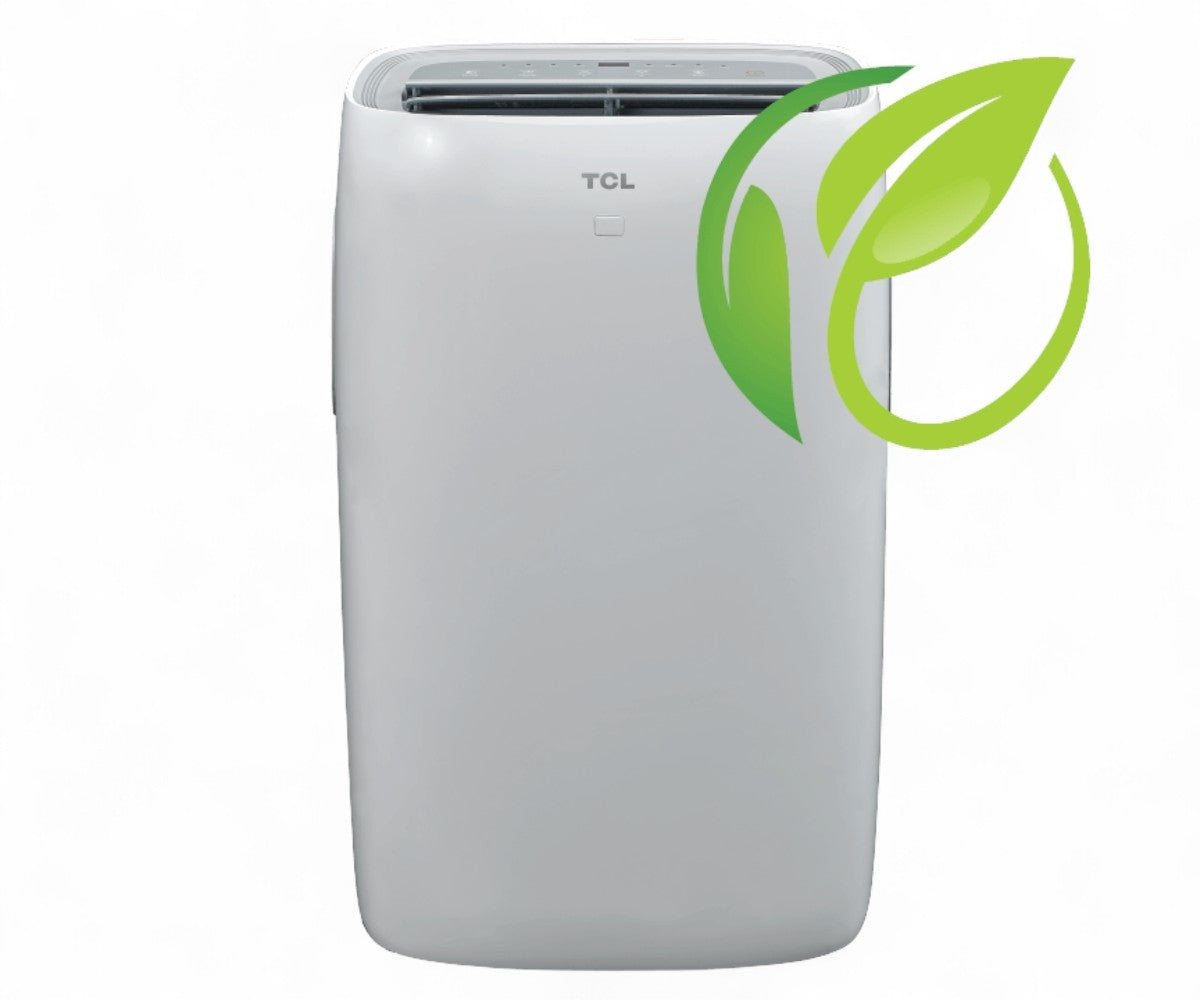 TCL 8,000 BTU Portable Air Conditioner ASHRAE 350 sq ft Portable AC, 115V, 3 Cooling Speeds & 3 Fan Speeds, Digital Thermostat - TPW08CR19