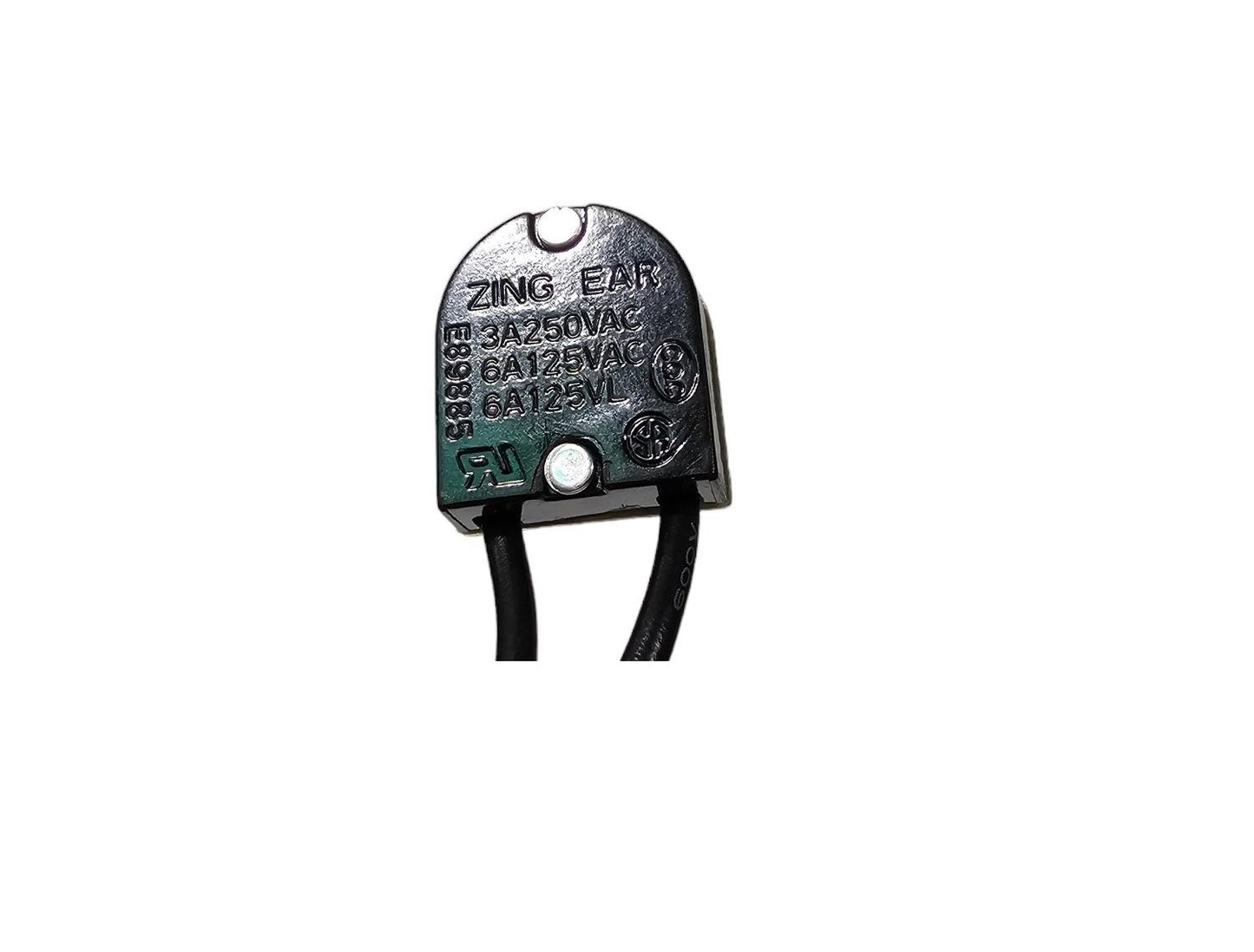 Luminance On-OFF 3/8" Rotary Switch 6A B/P Two Wire (18AWG) 9-3309-M-1-EB - D3309