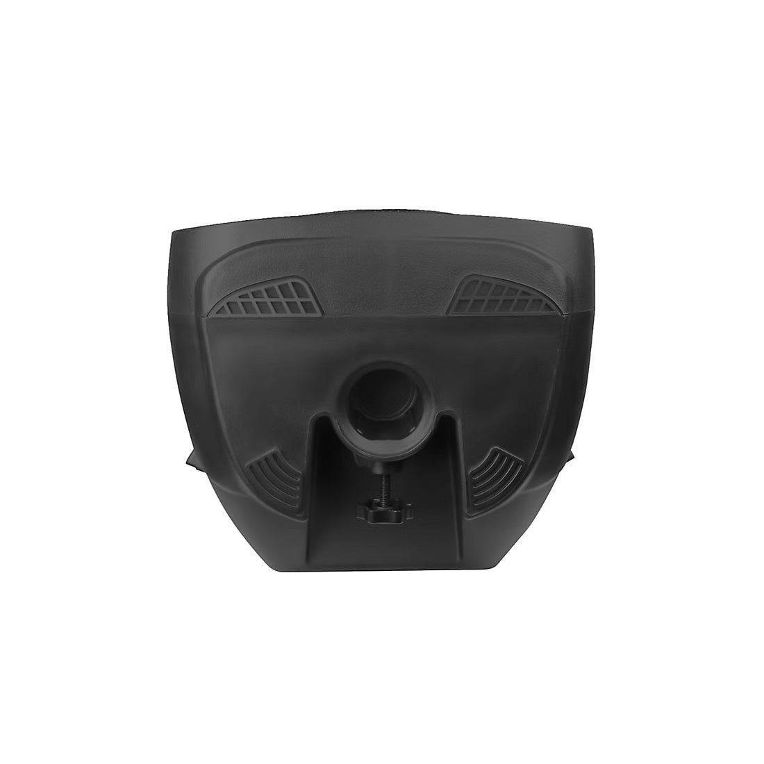 QFX LMS-8074 8" Portable Party Speaker with Liquid Motion Lights and Wired Microphone, 25Watts, Rechargeable battery, FM radio