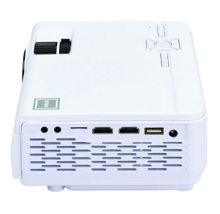 RCA 480P LCD HD Home Theater Projector Bonus 100" Projector Screen RPJ161-COMBO (Renewed)