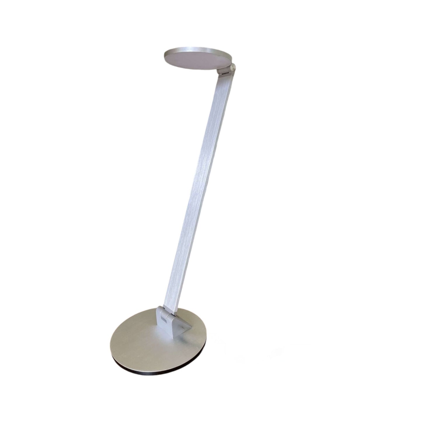 Tensor Slim Line O LED Foldable Desk Lamp, 900 Lm Silver Aluminum Finish 10C-012