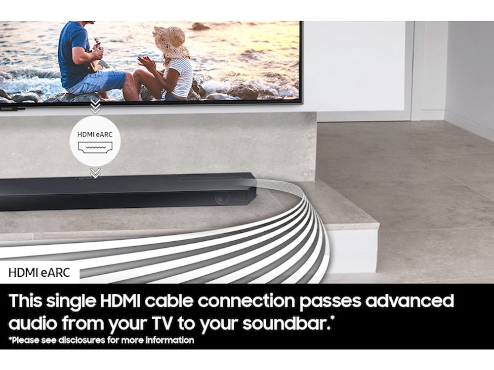 Samsung HW-Q60CC/ZA 3.1.2 ch Soundbar & Sub w/ Dolby Atmos & Q-Symphony