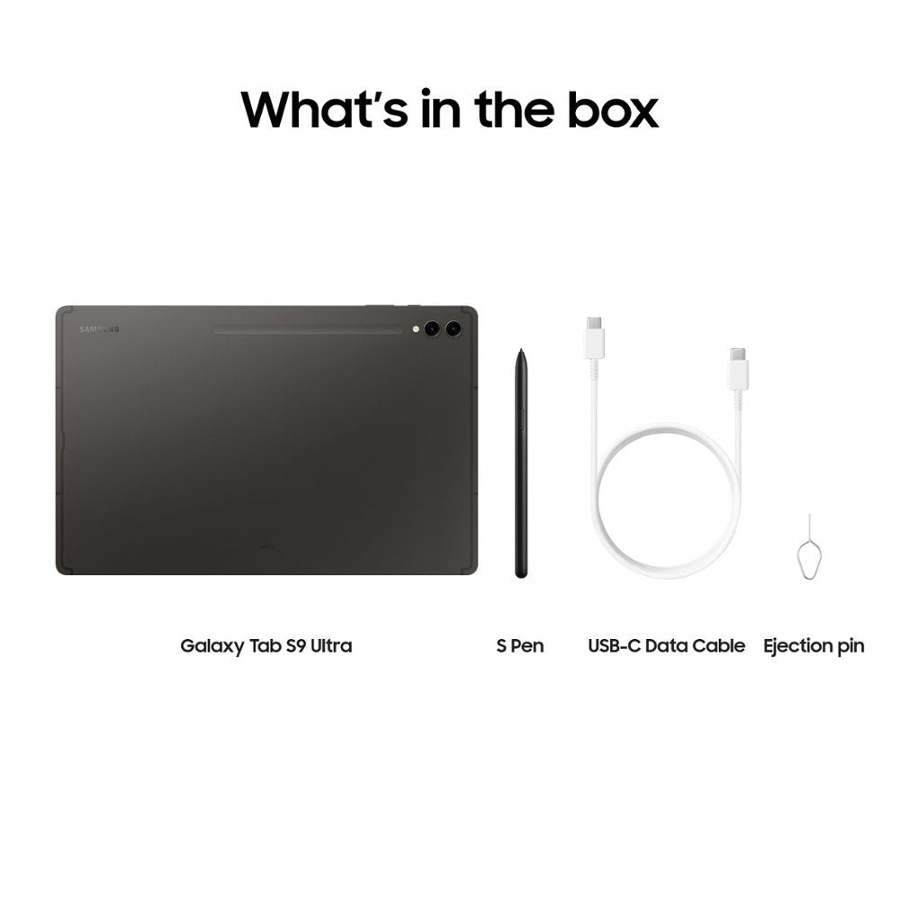 Samsung 14.6" Galaxy Tab S9 Ultra 512GB Tablet Wi-Fi with S-Pen Graphite SM-X910NZAEXAR