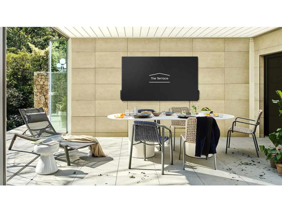 Samsung 75" Class The Terrace Outdoor Dust Cover Dark Gray VG-SDCC75G/ZA