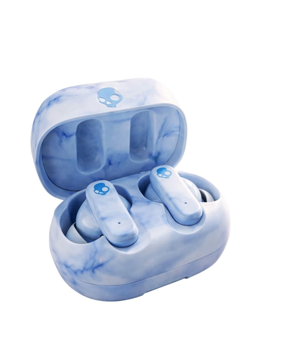 Skullcandy EcoBuds TWS Wireless Earbuds In-Ear Headphones S2EOW-Q764 Glacial Blue