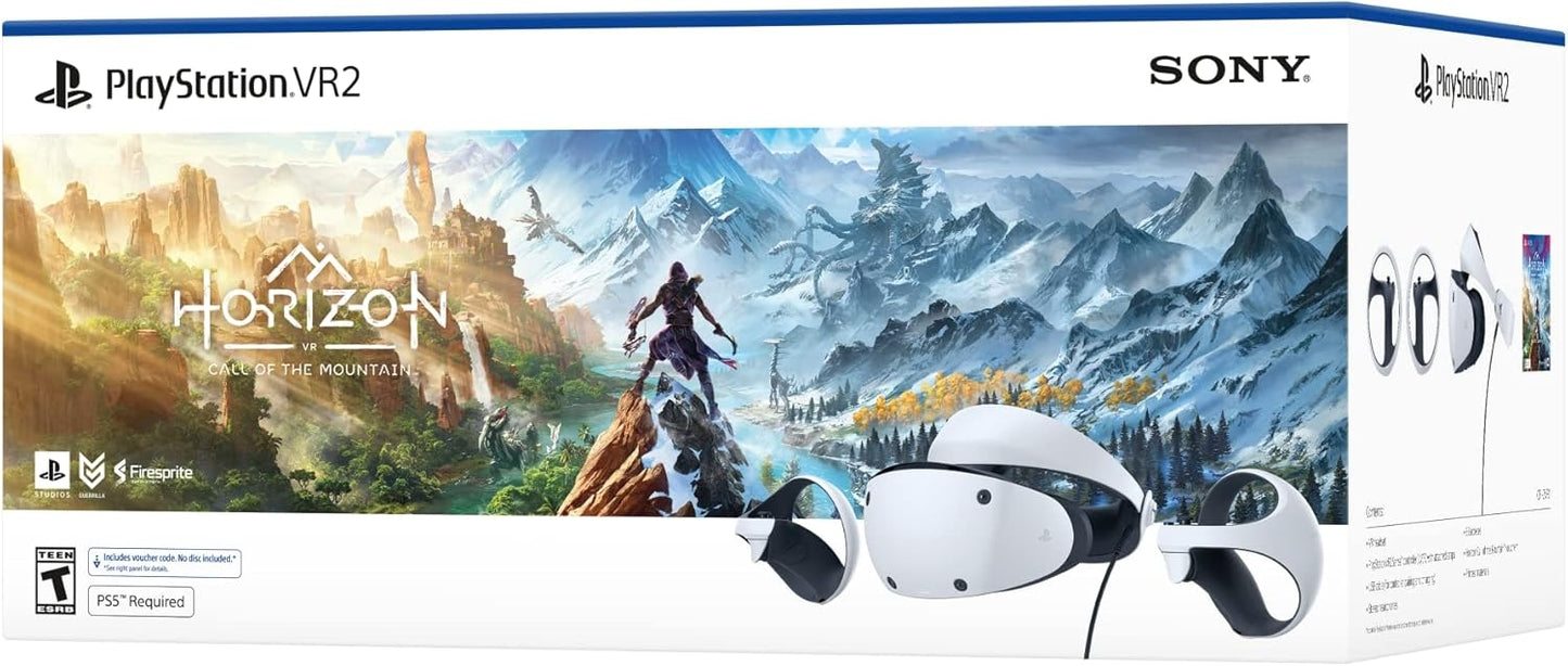 Sony PlayStation VR2 Horizon Call of the Mountain bundle White 1000035074