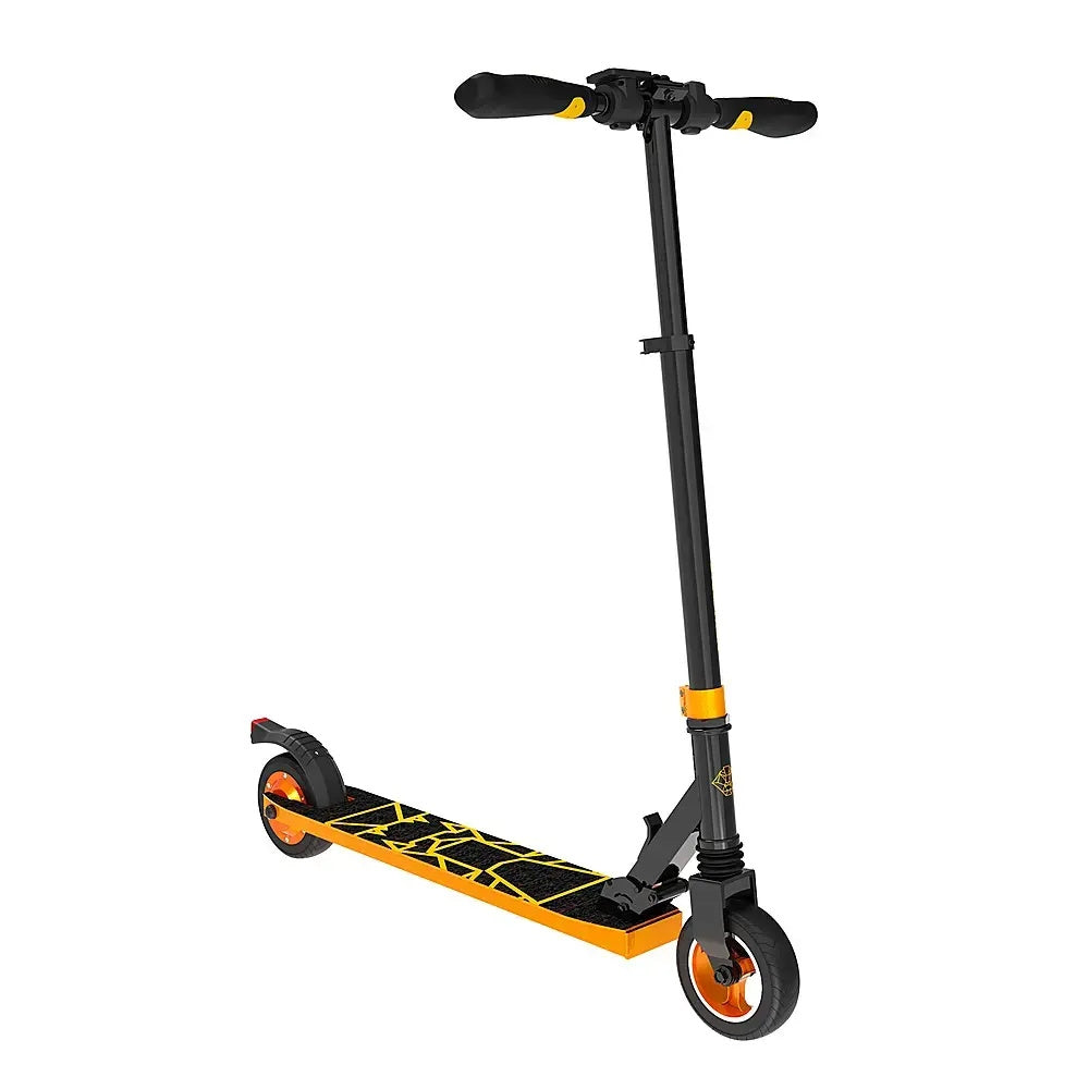 Swagtron SG-8 Swagger 8 Lightweight Folding Electric Scooter for Kids & Teens, Cruise Control Adjustable Stem Suspension Quiet Motor, Up to 150 lbs., 5.5 " Wheels / Suspension 98168-8