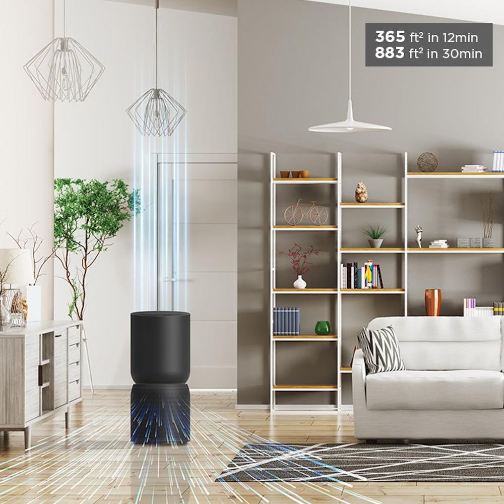 TCL Breeva A5 Air Purifier for Home Bedroom Up to 1765 ft², HEPA H13 5-Stage Filtration with Anion and UV, Auto Mode, H13 True HEPA Filter, 26db Quiet Air Cleaner Filter 99.97% Allergies Smoke Odor Pet Hair Dust Pollen Mold A514B