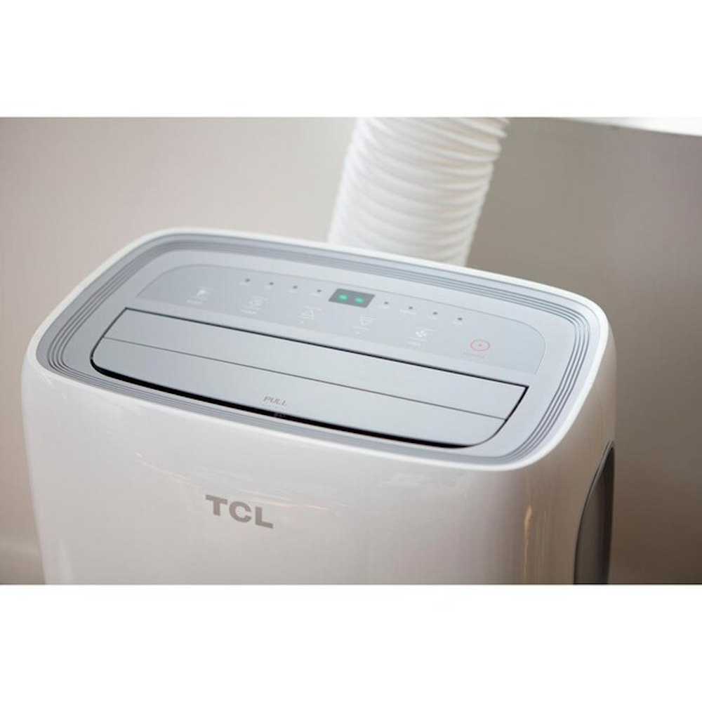 TCL 7000-BTU DOE 115V Portable AC w/ Heater 4100 BTU, Remote control, Cools 700sq ft TAC-14CDPA/KC