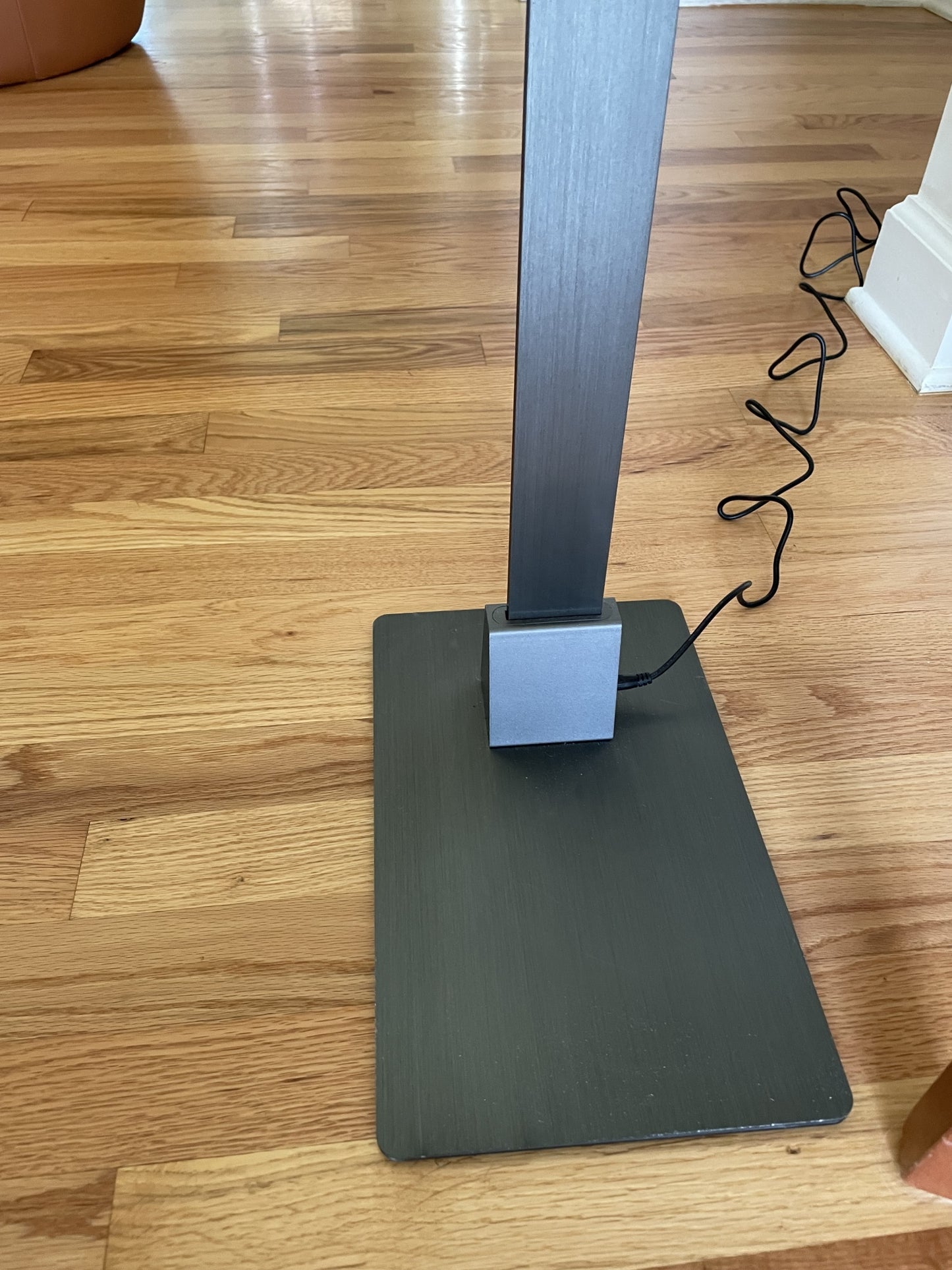 Electrix Slim Line Z Fold-able LED Floor Lamp Dark Gray Finish 900Lms 3000K Color 10C-014