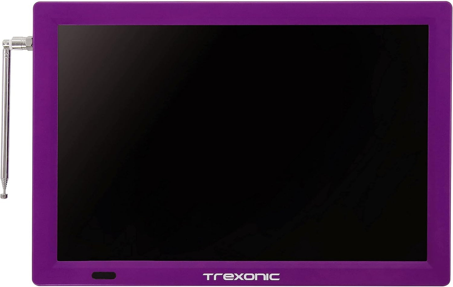 Trexonic TRX-14D 14" 1366 x 768 Portable Rechargeable LED TV HDMI & SD-MMC Purple