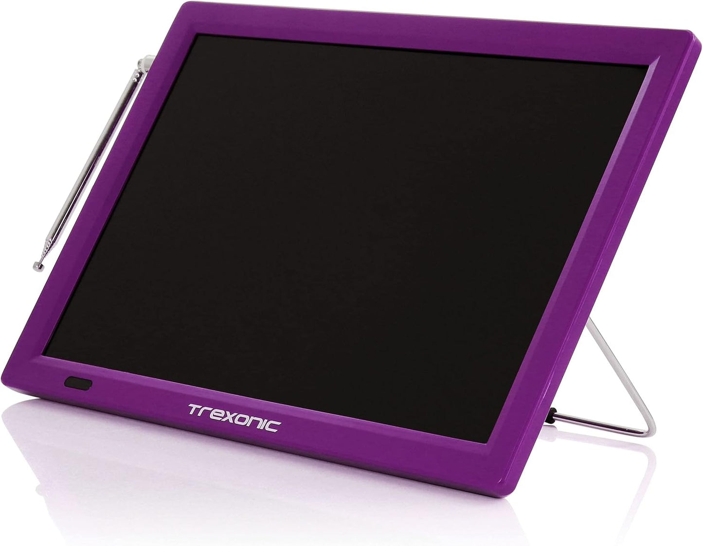 Trexonic TRX-14D 14" 1366 x 768 Portable Rechargeable LED TV HDMI & SD-MMC Purple