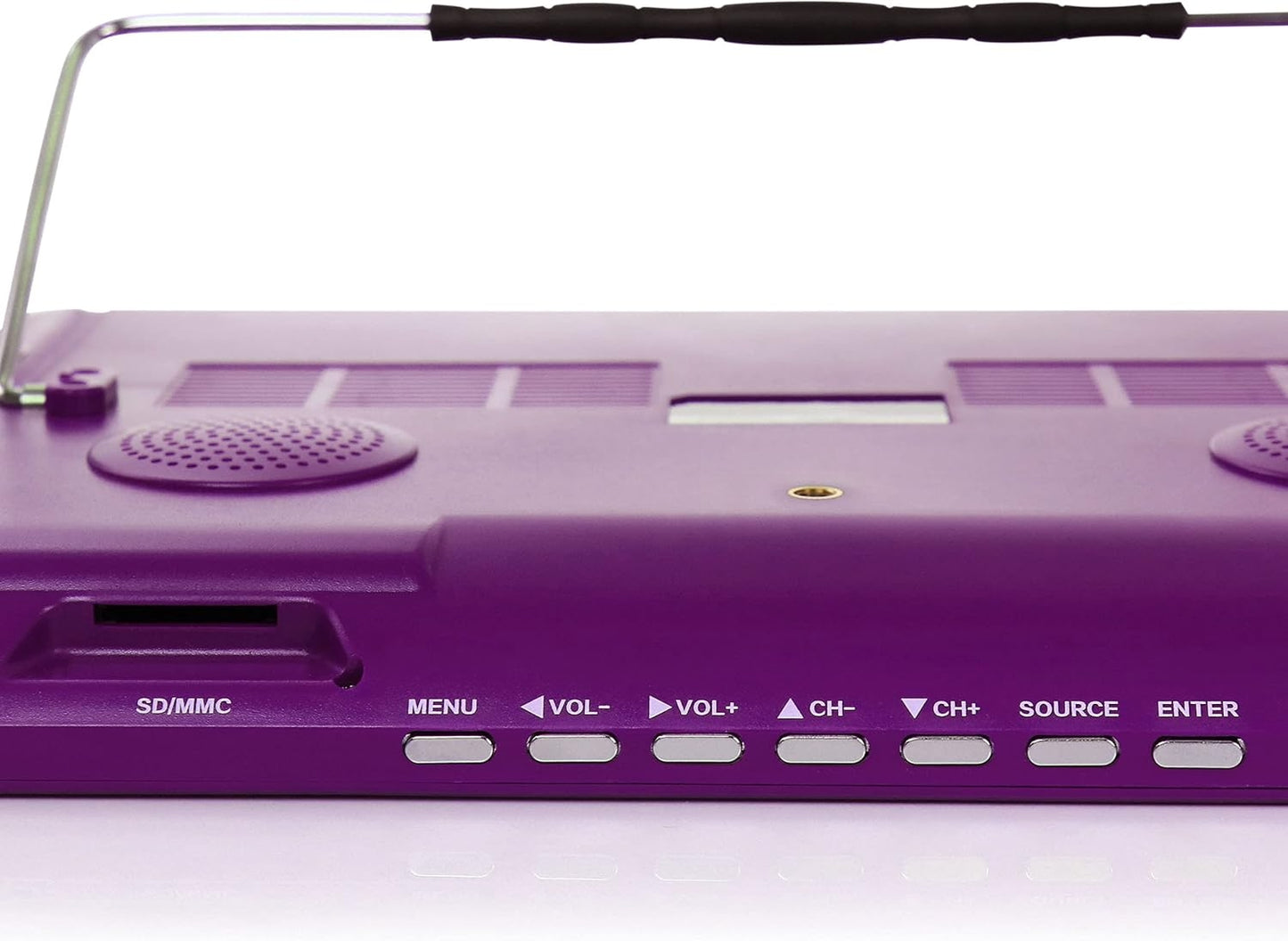 Trexonic TRX-14D 14" 1366 x 768 Portable Rechargeable LED TV HDMI & SD-MMC Purple
