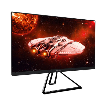 Viotek 22" LED Monitor GFV22CB 1080P Full-HD 5ms 144Hz, G-Sync-Compatible FreeSync FPS/RTS | 2X HDMI 3.5mm DP - GFV22CB
