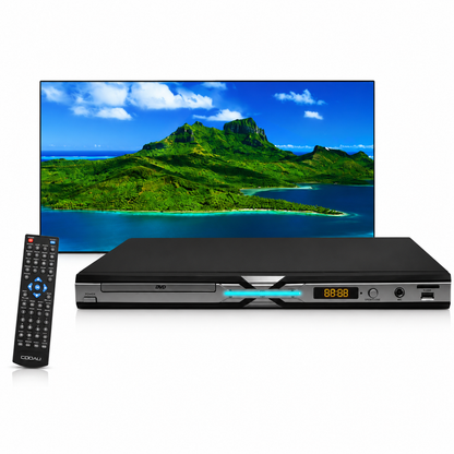 Technical Pro DV90 Home DVD Player HDMI 1080p Upscaling Compact Black