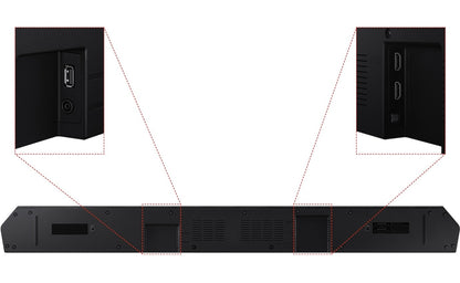 Samsung 2.1 Channel Soundbar with Subwoofer HW-B450F/XY