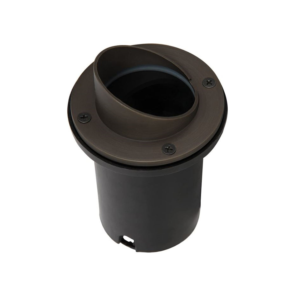 Luminance 1-Foundry Bronze In Ground Step Light, 12V MR16 Lamp Not Included FG2520-77
