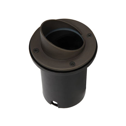 Luminance 1-Foundry Bronze In Ground Step Light, 12V MR16 Lamp Not Included FG2520-77