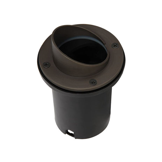 Luminance 1-Foundry Bronze In Ground Step Light, 12V MR16 Lamp Not Included FG2520-77
