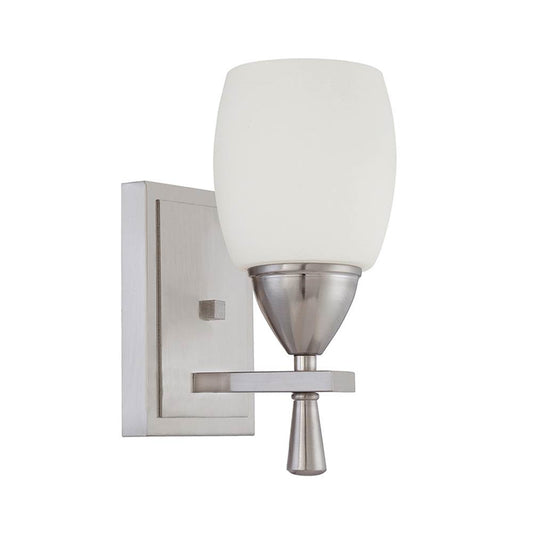 Sunset Lighting Bristol LED Vanity Opal Bsn 8W 3000K 660Lm Cri 90 120V F2291-80-LED-JA8