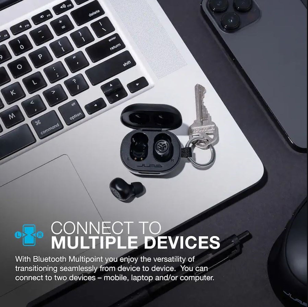 JLab JBuds Mini True Wireless Bluetooth Earbuds - Black EBJBMINIRBLK124