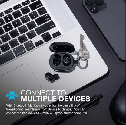 JLab JBuds Mini True Wireless Bluetooth Earbuds - Black EBJBMINIRBLK124