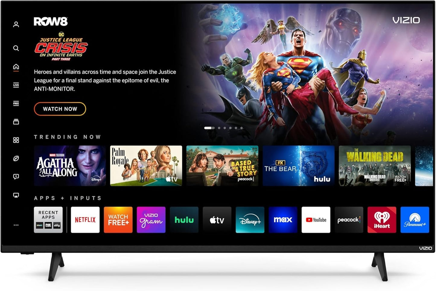 VIZIO 50-inch Quantum 4K QLED HDR Smart TV w/Dolby Vision HDR, WiFi 6 VQD50M-0809