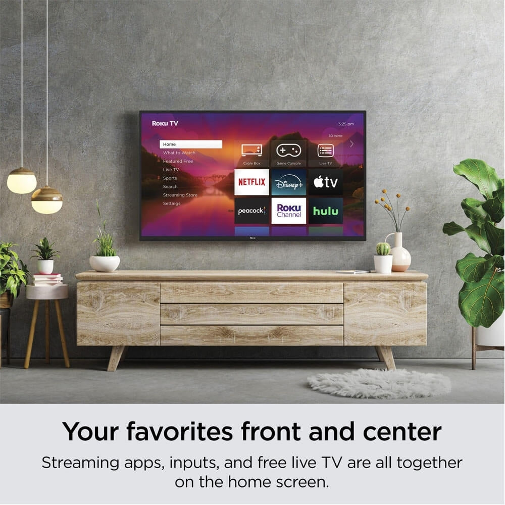 Roku 32" HD LED Select Series Dolby Atmos, Apple AirPlay, 720p, Smart TV 32R2B5