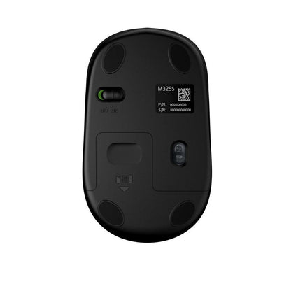 Logitech M325S Wireless Ambidextrous Optical Mouse Black 910-006825