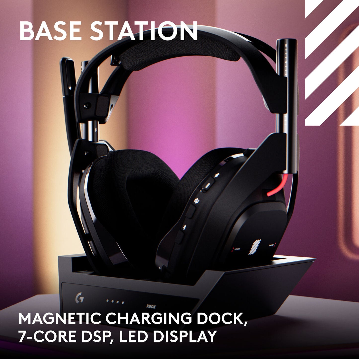 Logitech ASTRO Gaming Gaming A50 Gen 5 Wireless Gaming Headset Black 939-002217