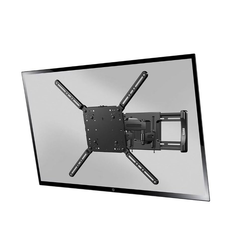 Sanus Decora Full-Motion Wall Mount for TVs 40"- 86" DLF118-B1 Black