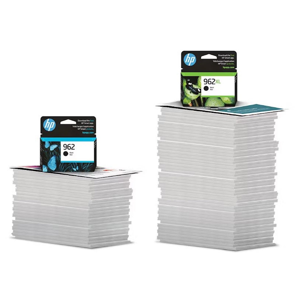 HP 962XL 2 pk. High-Yield Ink Cartridge Black Instant Ink Eligible 3JB35BN