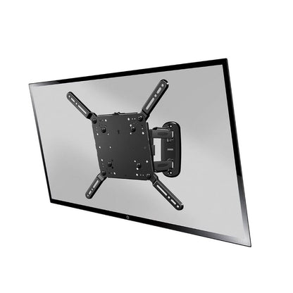 Sanus Decora Full-Motion Wall Mount for TVs 32"-55", up to 50 lbs., Full range of movement allows smooth extend, tilt, swivel and roll motions - DMF215-B1