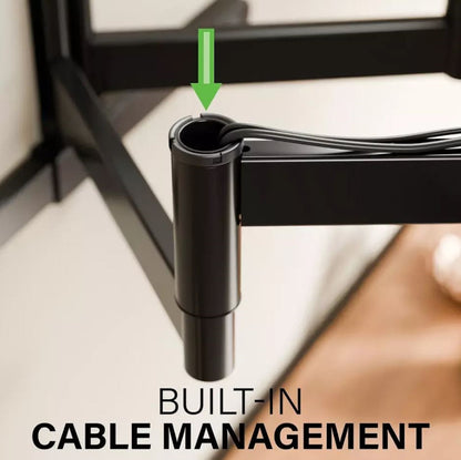 Sanus Decora Full-Motion TV Mount for 42"-90" TVs Up to 120 lbs. DLF225-B1 Black