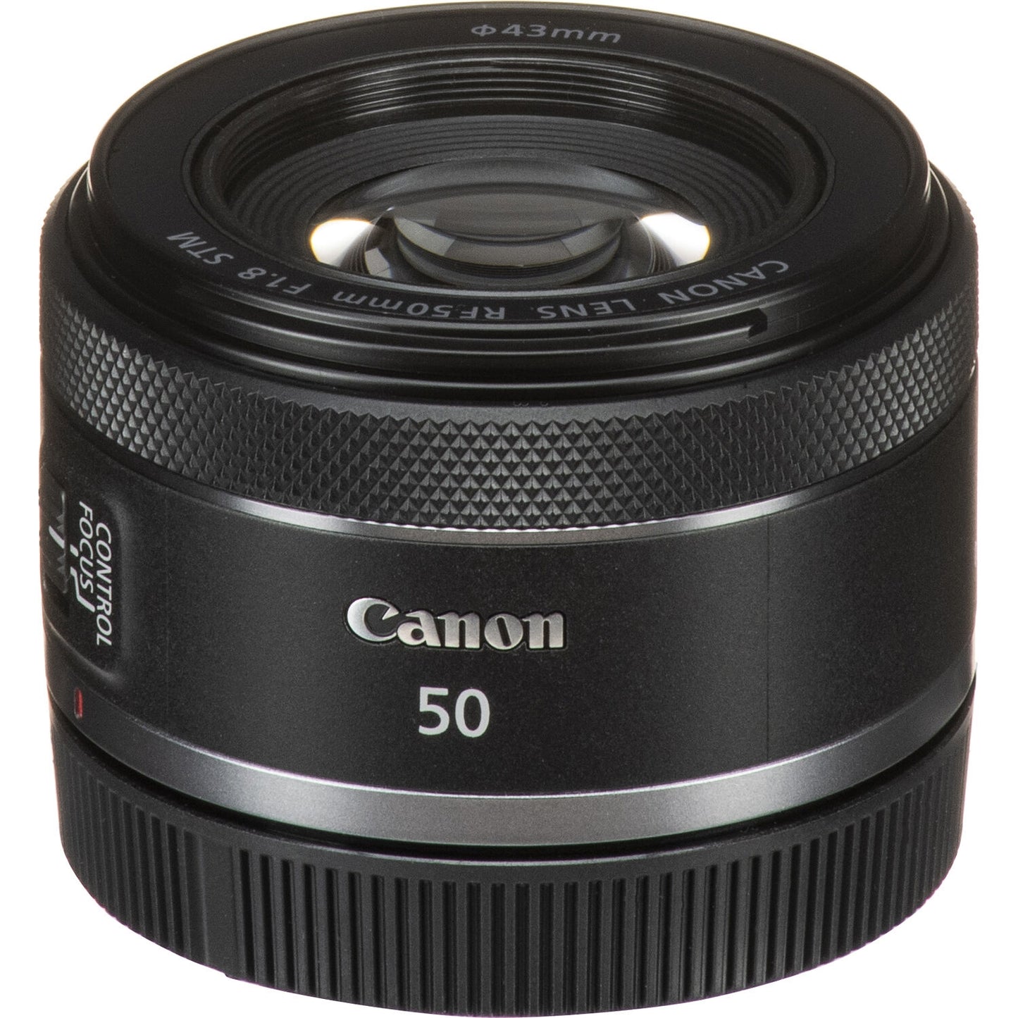 Canon RF50mm F1.8 STM Standard Prime Lens for EOS R-Series Cameras Black 4515C002