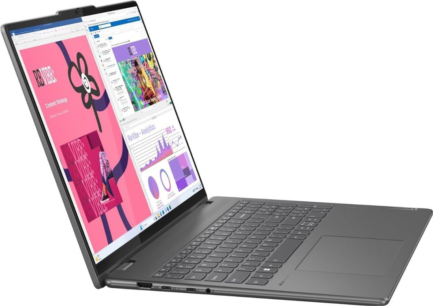 Lenovo Yoga 7 2-in-1 16" Touchscreen Laptop, Intel Core Ultra 7 Processor, 16GB Memory, 1TB SSD, Backlit Keyboard